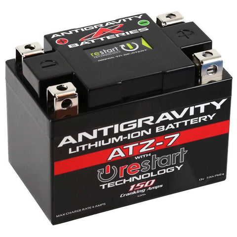 Antigravity YTZ7 Lithium Battery with Re-Start (AG-ATZ7-RS)