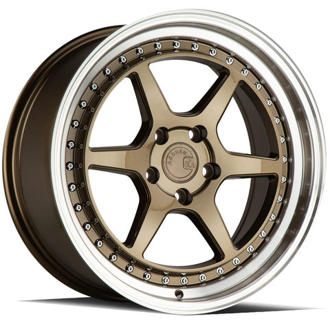 AodHan Wheels DS09 Bronze w/ Machined Lip 19x9.5 | 5x114.3 (DS91995511422BZ)