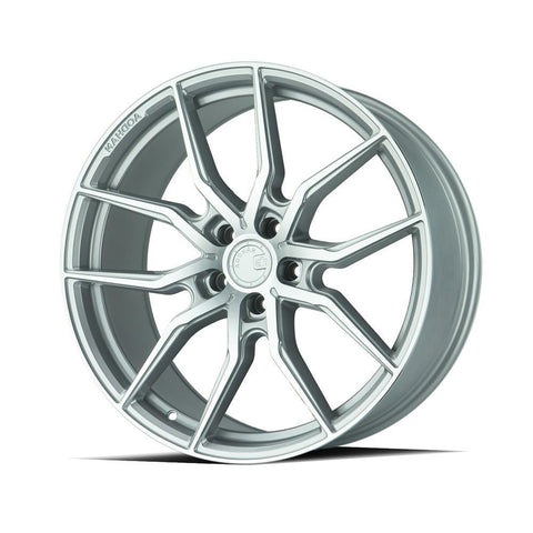 AodHan AFF1 Wheels - 5x120 20" - Gloss Silver Machined Face