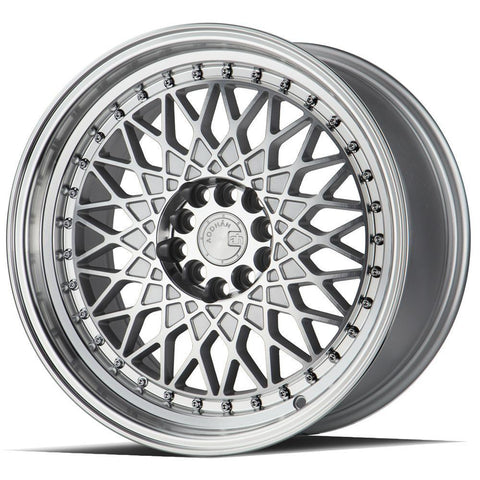 AodHan AH05 Wheels - 5x100/114.3 17x9.0" +25mm Offset - Silver Machined Face