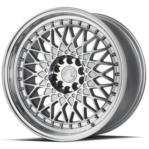 AodHan Wheels AH05 Silver w/ Machined Lip 17x9 | 5x100/5x114.3 (AH0517905100114325SMF)