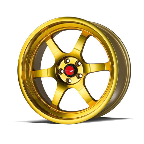 AodHan AH08 Wheels - 5x114.3 18" - Gold Machined Face
