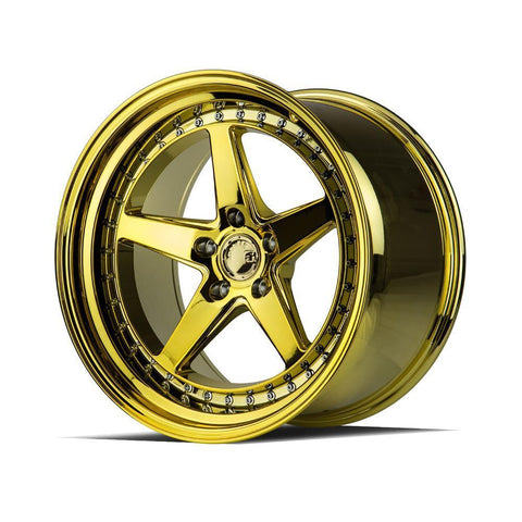 AodHan DS05 Wheels - 5x114.3 18" - Gold Vacuum
