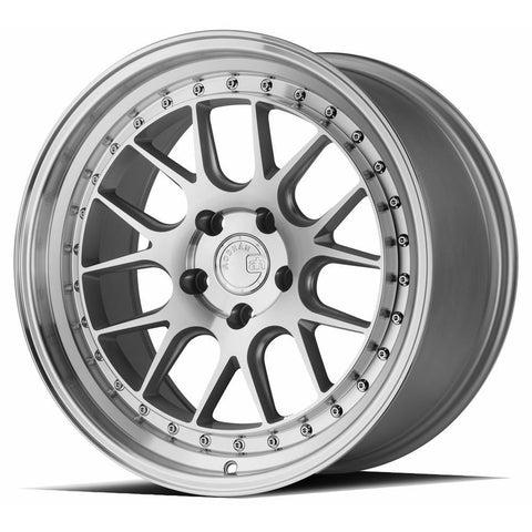 AodHan DS06 Wheels - 5x100 18" - Silver w/Machined Face