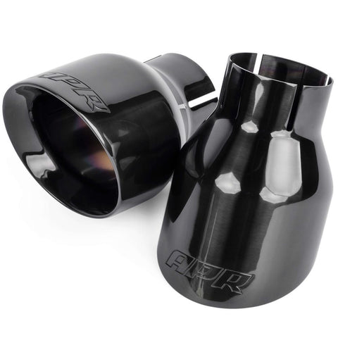 APR Double Walled 4" Slash-Cut Tips - Set of 2 | Fits 2.5" Pipe (TPK0001/2/3)