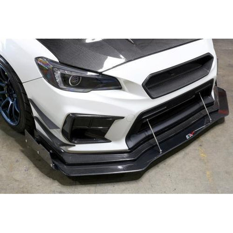 APR Carbon Fiber Front Bumper Canard Kit | 2018-2021 Subaru WRX/STI (AB-808048)