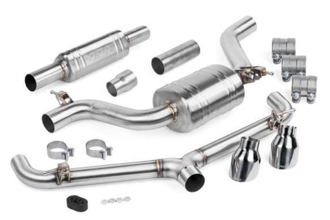 APR Tuning 3" Cat-Back Exhaust System w/ Front Muffler | 2015-2021 Volkswagen GTI (CBK0007)