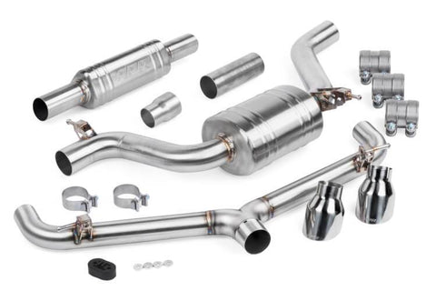 APR Tuning 3" Cat-Back Exhaust System w/ Front Muffler | 2015-2021 Volkswagen GTI (CBK0008)
