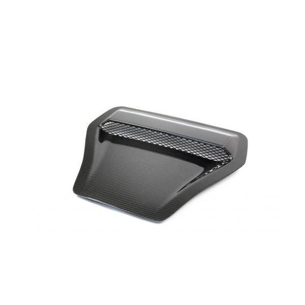 thumbnail image 2 of BaysonR OE-Style Carbon Fiber Hood Scoop For Honda Civic FK8 Type-R (2017-2021) – Gloss Black 2 of 6