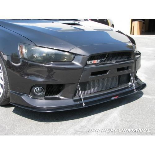 APR Carbon Fiber Front Wind Splitter | 2008-2015 Mitsubishi Evo X