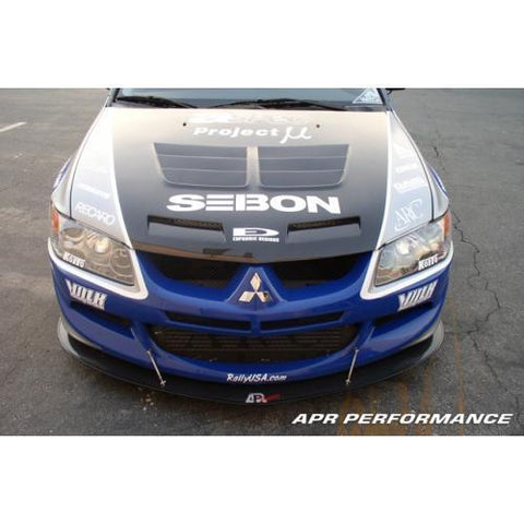 APR Performance Carbon Fiber Front Splitter | 2003-2005 Mitsubishi Lancer Evolution 8 (CW-483008)