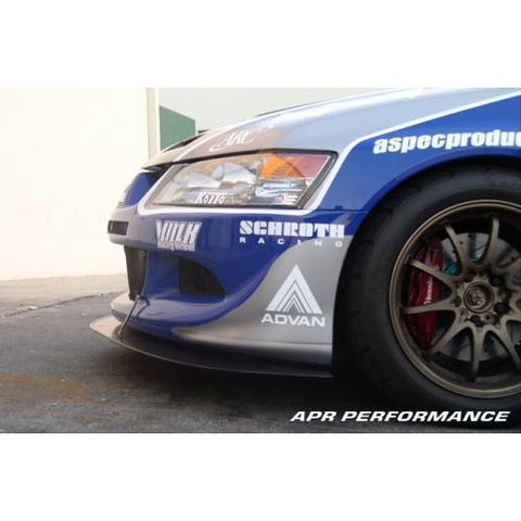 APR Performance Carbon Fiber Front Splitter | 2003-2005 Mitsubishi Lancer Evolution 8 (CW-483008)