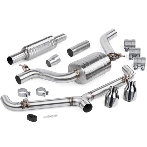 APR Tuning Cat-back Exhaust System with Front Muffler | 2015-2019 Volkswagen Golf R (CBK0039)