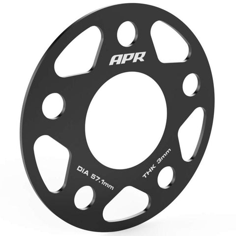 APR 3mm Wheel Spacers Pair | 5x112 Bolt Pattern / 57.1mm CB (MS100150)