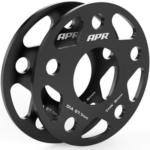 APR 5mm Wheel Spacers Pair | 5x112 Bolt Pattern / 57.1mm CB (MS100152)