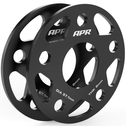 APR 6mm Wheel Spacers Pair | 5x112 Bolt Pattern / 57.1mm CB (MS100153)