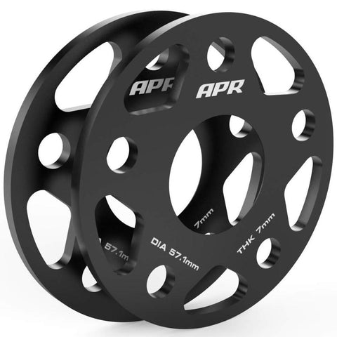 APR 7mm Wheel Spacers Pair | 5x112 Bolt Pattern / 57.1mm CB (MS100154)