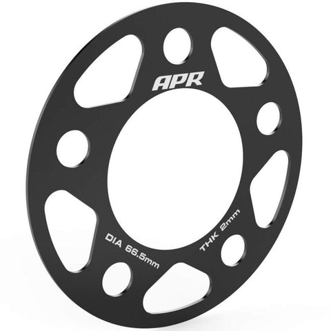APR 2mm Wheel Spacers Pair | 5x112 Bolt Pattern / 66.5mm CB (MS100159)