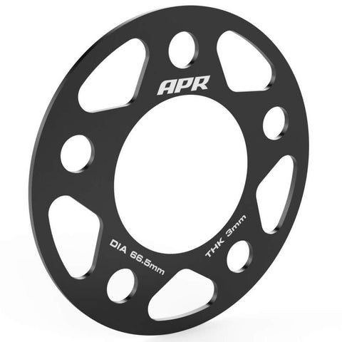 APR 3mm Wheel Spacers Pair | 5x112 Bolt Pattern / 66.5mm CB (MS100160)