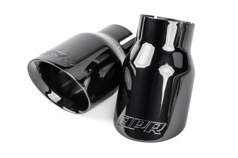 APR Slash-Cut Double-Walled 3.5" Exhaust Tips | Multiple Audi/Porsche/Volkswagen Fitments (TPK0006)