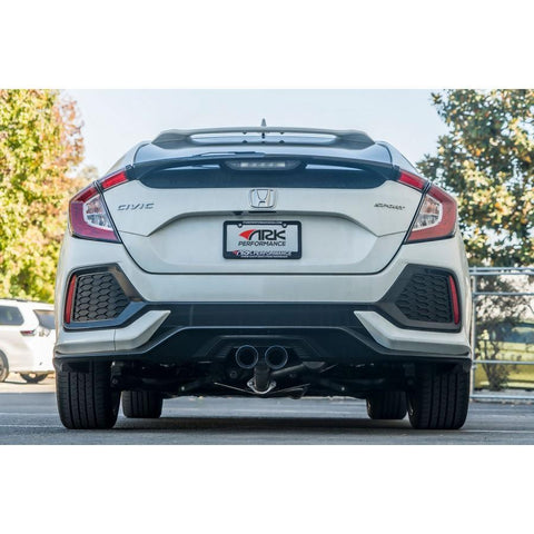 ARK Performance DT-S Exhaust System | 2017-2021 Honda Civic Sport Hatchback 1.5T