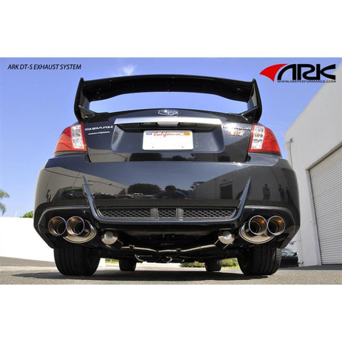 ARK DT-S Cat-Back Exhaust | 2011-2014 Subaru WRX / STI Sedan 2.5L H4 TURBO (SM1302-0110D)