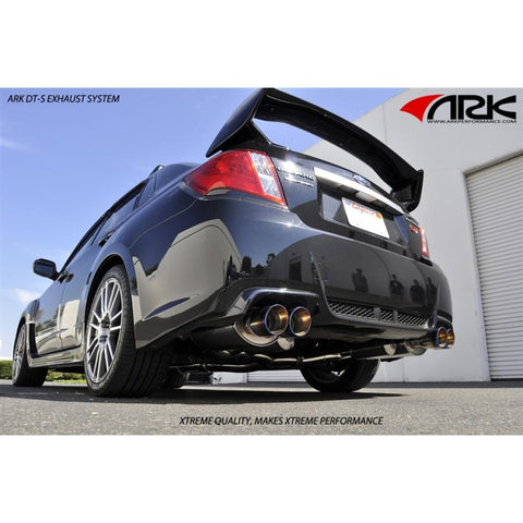 ARK DT-S Cat-Back Exhaust | 2011-2014 Subaru WRX / STI Sedan 2.5L H4 TURBO (SM1302-0110D)