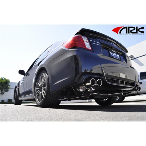 ARK GRiP Cat-Back Exhaust | 2011-2014 Subaru WRX / STI Sedan 2.5L H4 TURBO (SM1302-0110G)