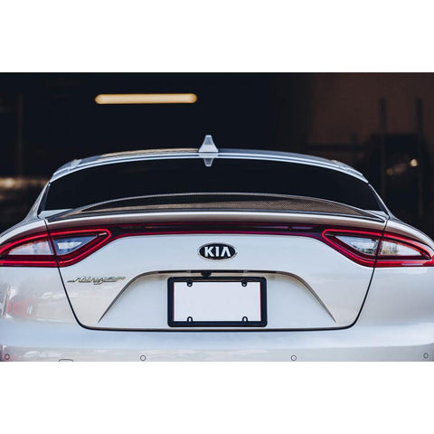 ARK Double Sided Carbon Fiber Rear Lip Spoiler - Type A | 2018-2023 Kia Stinger (CF08-LIPSA)