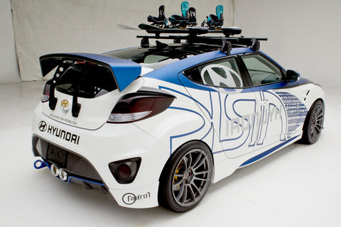 ARK Rear Bumper Side Extensions | 2012-2017 Hyundai Veloster Turbo (FGOF-0703)