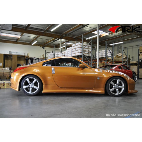 ARK GT-F Lowering Springs | 2003-2008 Nissan 350Z Non-Convertible (LF0900-0300)
