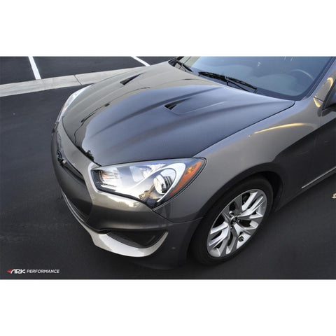 ARK Legato Carbon Fiber Hood | 2013-2016 Hyundai Genesis Coupe (SFCH-0700)