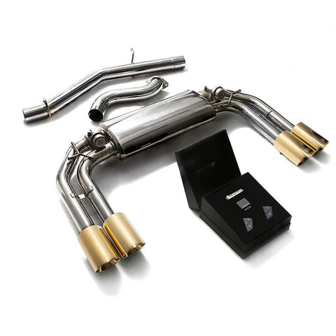 Armytrix Stainless Steel Valvetronic Catback Exhaust System | 2013-2020 Audi S3 8V Sportback (AUVS5-QC11)