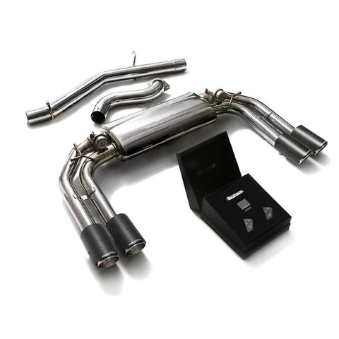 Armytrix Stainless Steel Valvetronic Catback Exhaust System | 2013-2020 Audi S3 8V Sportback (AUVS5-QC11)