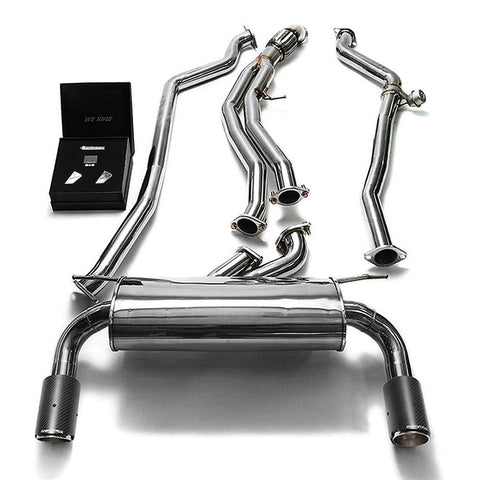Armytrix Stainless Steel Valvetronic Catback Exhaust System | 2012-2015 BMW M135i / M235i F2x (BMF23-DC11)