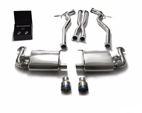 Armytrix Stainless Valvetronic Cat-Back | 2015-2017 Ford Mustang GT (FDM65-DS33C)