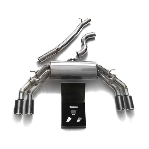 Armytrix Stainless Steel Valvetronic Catback Exhaust System | 2015-2020 Audi TT MK3 8S 2.0 (AU8SS-QC11)