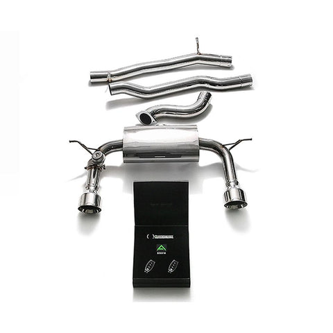 Armytrix Stainless Steel Valvetronic Catback Exhaust System | 2015-2021 Audi TT MK3 Quad 8S 2.0 TFSI (AU8ST-DS33B)