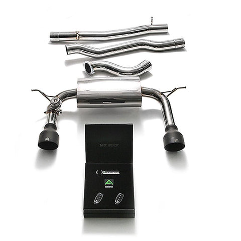 Armytrix Stainless Steel Valvetronic Catback Exhaust System | 2015-2021 Audi TT MK3 Quad 8S 2.0 TFSI (AU8ST-DS33B)