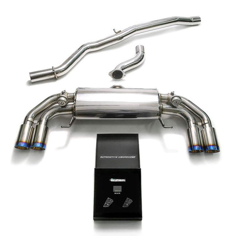 Armytrix Stainless Steel Valvetronic Catback Exhaust System | 2015-2018 Audi S1 8x 2.0L Turbo (AU8XS-QC11)