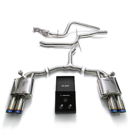 Armytrix Stainless Steel Valvetronic Catback Exhaust System | 2016-2021 Audi A5 Quattro/Sportback (AU954-QC11)