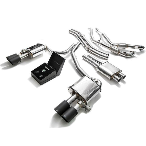 Armytrix Stainless Steel Valvetronic Catback Exhaust System | 2017-2020 Audi S5 Coupe B9 (AU95S-QC11)