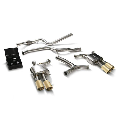 Armytrix Stainless Steel Valvetronic Catback Exhaust System | 2016-2021 Audi A5 Coupe 2WD (AU9C2-QC11)