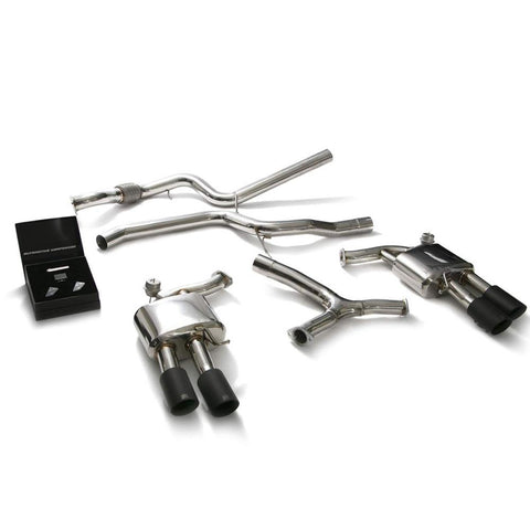 Armytrix Stainless Steel Valvetronic Catback Exhaust System | 2016-2021 Audi A5 Coupe 4WD (AU9C4-QC11)