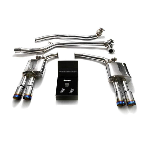 Armytrix Stainless Steel Valvetronic Catback Exhaust System | 2008-2015 Audi A5/A5 Quattro (AUB82-QC11)