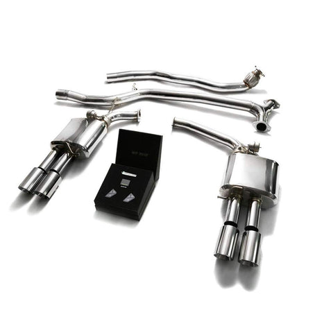 Armytrix Stainless Steel Valvetronic Catback Exhaust System | 2008-2015 Audi A5/A5 Quattro (AUB82-QC11)