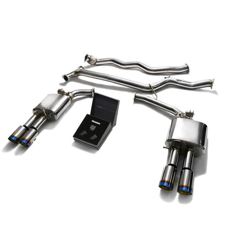 Armytrix Stainless Steel Valvetronic Catback Exhaust System | 2008-2020 Audi A5/A4 Quattro (AUB84-QC11)