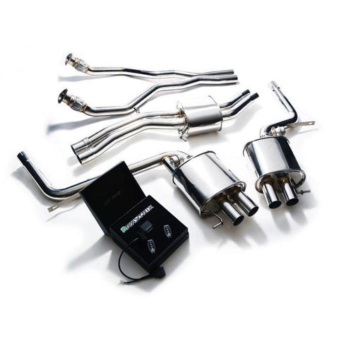 Armytrix Stainless Steel Valvetronic Catback Exhaust System | 2013-2015 Audi RS4 B8 4.2 V8 (AUB8R-4)