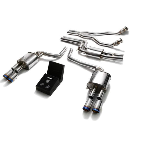 Armytrix Stainless Steel Valvetronic Catback Exhaust System | 2008-2016 Audi A5/S5 Coupe / Cabriolet B8 3.0L TFSI V6 (AUBS2-QC11)