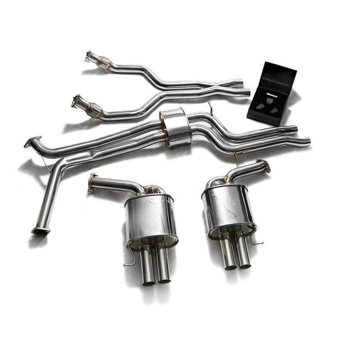 Armytrix Stainless Steel Valvetronic Catback Exhaust System | Multiple Audi Fitments (AUC7R-C)